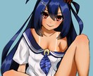 歌ってみた動画などにも使えるイラスト制作します お客様の要望に沿った幅広く使える一枚絵お描きします！！ イメージ8