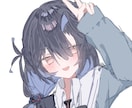 1500円〜アイコンサイズイラストお引き受けします 安価+ラフな絵柄+早期納品！柔らかい女の子を書くのが得意です イメージ1