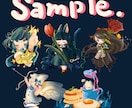 SD・アバター・アイコンイラストお描きします SDイラスト・スタンプ・アイコンイラストをお描きします イメージ2