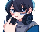 最短2日でポップな絵描きます 誰とも被らない独自のポップな絵柄で思いどおりのイラスト イメージ1