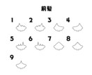 表情5種類、シンプルな女の子のイラスト作成します 選んで組み合わせるだけ、シンプルなデザインのキャラクターです イメージ4