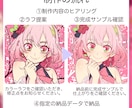 アイコン/Live2d/IRIAM立ち絵描きます Pop&kawaiiイラストであなたの活動応援します✨ イメージ3