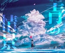 美しい青のイラストを制作いたします あなたの中にある青を具現化しませんか？ イメージ1