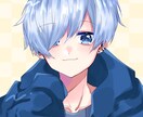 SNSで使えるアイコン描かせて頂きます 初心者ですが、満足して頂けるよう精一杯描かせて頂きます…！！ イメージ1