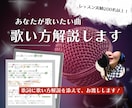 現役Vo講師があなたの歌いたい曲の歌い方解説します レッスン実績150名以上！分かりやすい解説で、すぐ実践！ イメージ1