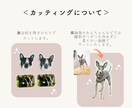 オーダーメイド！世界に一つのペットシール作ります 【送料無料】ハンドメイド♡ラミネート加工で表面ツヤツヤ♩ イメージ6