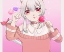 かわいいキャラクターの立ち絵を描きます 今だけ！実績作りのため値下げ中！！ イメージ1