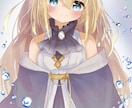 女の子キャラのアイコンorイラスト描きます ゆるふわなテイストであなたのアイコンを描きます！ イメージ1