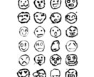 身体の一部を使って、あなたの似顔絵を描きます 結婚式のウェルカムボード等にも使えるイラストです！ イメージ3