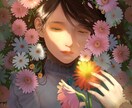 ご希望の世界観に合わせた1枚絵を制作します ◎イメージをそのまま可視化するお手伝い イメージ2