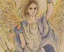 あなたのお守り天使を描きます あなたの為のメッセージを添えて、癒しの天使画を描きます。 イメージ3