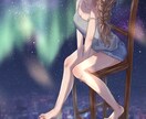 サムネ、アイコン、立ち絵など格安で女の子描きます 独特な世界観の惹き込まれるイラストをお求めの方へ イメージ4