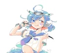 SNS向けアイコンイラスト描きます デフォルメ強めなキャラクターイラストです イメージ5