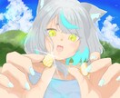 夏と青の空気感アイコン描きます 夏の空気と透明感のあるイラストを描いています イメージ4
