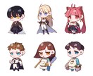 かわいいSD・ミニキャライラストを描きます 商用利用可！グッズ・アイコンなどに！お気軽にご相談ください！ イメージ6