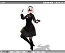 mmdキャラクター作ります 表情も豊富におつけします踊らせましょう イメージ5
