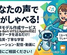 あなただけの高品質AI音声モデル作成します 【Style-Bert-VITS2/Applio対応】 イメージ1