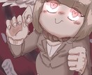 病んでるイラストアイコン描きます 貴方のオリキャラ人外をリメイクします! イメージ1