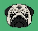 愛犬をドット絵でお描きします 犬好きの方はぜひっ！アイコンやグッズに！ イメージ2