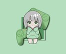 きゅるんとした可愛い女の子のSD描きます 商用利用可能。初めての方も安心してご相談ください！ イメージ1