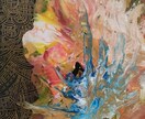 全て一点ものとなります 絵画アクリル絵の具フルイドアート イメージ2