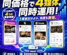 圧倒的コスパ！Instagram運用代行します 「自社TIKTOKが10万以上」時代に強いSNS運用チーム イメージ1