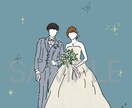 線画イラスト描きます お写真を元に作成、白黒・カラー・＋αの3パターンお渡し！ イメージ1