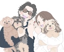 即対応◎！レトロなアニメ風似顔絵描きます 記念日・SNSアイコン・プレゼントなどにいかがですか？ イメージ4