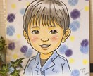 写真から優しく温かみのある似顔絵お描きします 大人数の似顔絵もお任せください♡ イメージ5