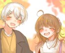 ふわふわかわいいイラスト描きます 柔らかい雰囲気の女の子やかあいい衣装描くのが好き イメージ5