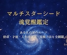 マルチスターシード魂覚醒鑑定します あなたの星のルーツ・使命・才能・人生の課題・覚醒方法を全網羅 イメージ1