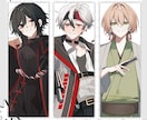 SNSアイコン・TRPG立ち絵製作いたします 最短5日納期でお引き受けいたします イメージ1
