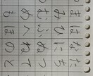 手書きで綺麗な文字を書かせて頂きます 書道の経験あり毛筆4段硬筆5段 イメージ1