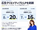 原稿丸投げOK｜申込につながるLP作ります 現役マーケターが設計｜診断LP・マンガLPにも対応 イメージ10