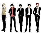 ＴＲＰＧのオリキャラ立ち絵描きます 表情差分、喜怒哀楽をご用意できます！ イメージ1