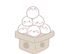ゆるふわなイラスト制作いたします アイコンやヘッダーなどに利用できるイラストです！ イメージ2