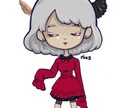 あなただけのポップなキメラ女子アイコン描きます マンネリ化したアイコンに革命を！ イメージ6