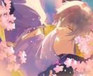 小説表紙、MVなどイラスト全般制作します 書籍や趣味の鑑賞などにお使いいただける一枚絵を作成します。 イメージ2