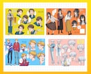 パキッ！としたカッコいい立ち絵制作いたします ６月納品⭕キャラデザ衣装デザ可！あなたの理想をお届けします！ イメージ5