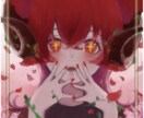 SNSアイコンや1枚絵描きます 手描き感のある柔らかい雰囲気の女の子イラストが得意です! イメージ1