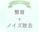 収録した音声の整音をします ボイスサンプル等のボイスデータの整音でより魅力的に！ イメージ1