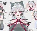 魅力的なVtuberモデル制作します 破綻のなく滑らかに動くVtuberモデル イメージ2