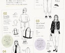 ファッション関連のイラストを描きます おしゃれな挿絵をお探しの人に。 イメージ4