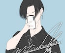 韓国風イラスト描きます "オシャレかっこいい"アイコンにしませんか？ イメージ1