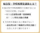 大学受験「総合型・学校推薦型入試」の相談に乗ります 早めの対策が合格の鍵！【現役高校教師】にお任せください！ イメージ4