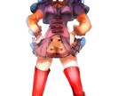 TRPG立ち絵✨PC＆KPC立ち絵描きます 最短1日でご用意できます！表情差分も受け付けております！ イメージ2