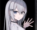 可愛くて透明感のあるアイコンお描きします （ご希望あれば最短4日で納品致します！） イメージ2