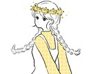 シンプルでかわいいイラスト作成します 商用利用OK・アイコン・広告・グッズなどの用途で使用できます イメージ3
