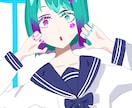 あなただけのイラスト作成致します かっこいい女性をメインにあなただけのイラスト制作します。 イメージ2