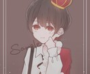 SNS用アイコンをお描きします あなただけのSNSアイコンを最短3日でお届け！！ イメージ3
